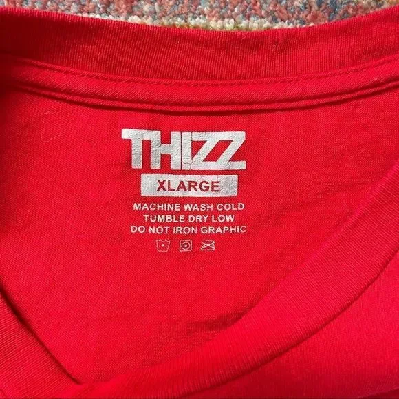 Mac Dre Thizz Nation Limited Edition Graphic T-Shirt Red XL - Picture 2 of 4